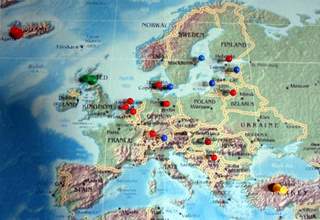 Europe map